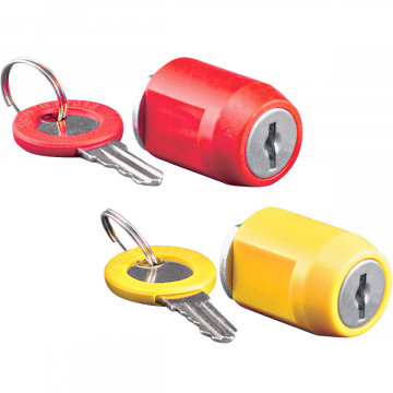 Colored Vacant Unit Cylinder Locks